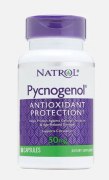 Заказать Natrol Pycnogenol 50 мг 60 капс