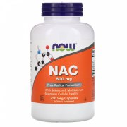 Заказать NOW NAC-Acetyl Cysteine 600 мг 250 вег капс N