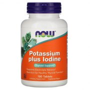 Заказать NOW Potassium Plus Iodine 180 таб