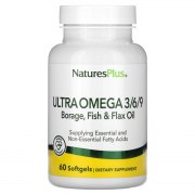Заказать Nature's Plus Ultra Omega 3-6-9 1200 мг 60 капс